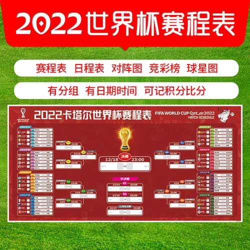 世界杯开幕式2022赛程表展示