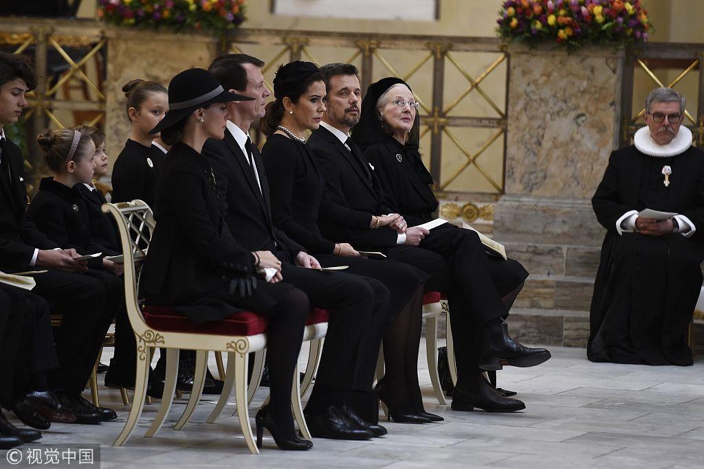 丹麦女王丈夫葬礼