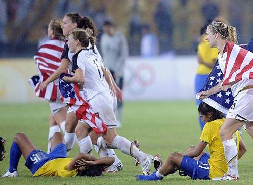 美国女足vs巴西女足