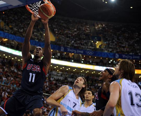 美国vs阿根廷篮球2008