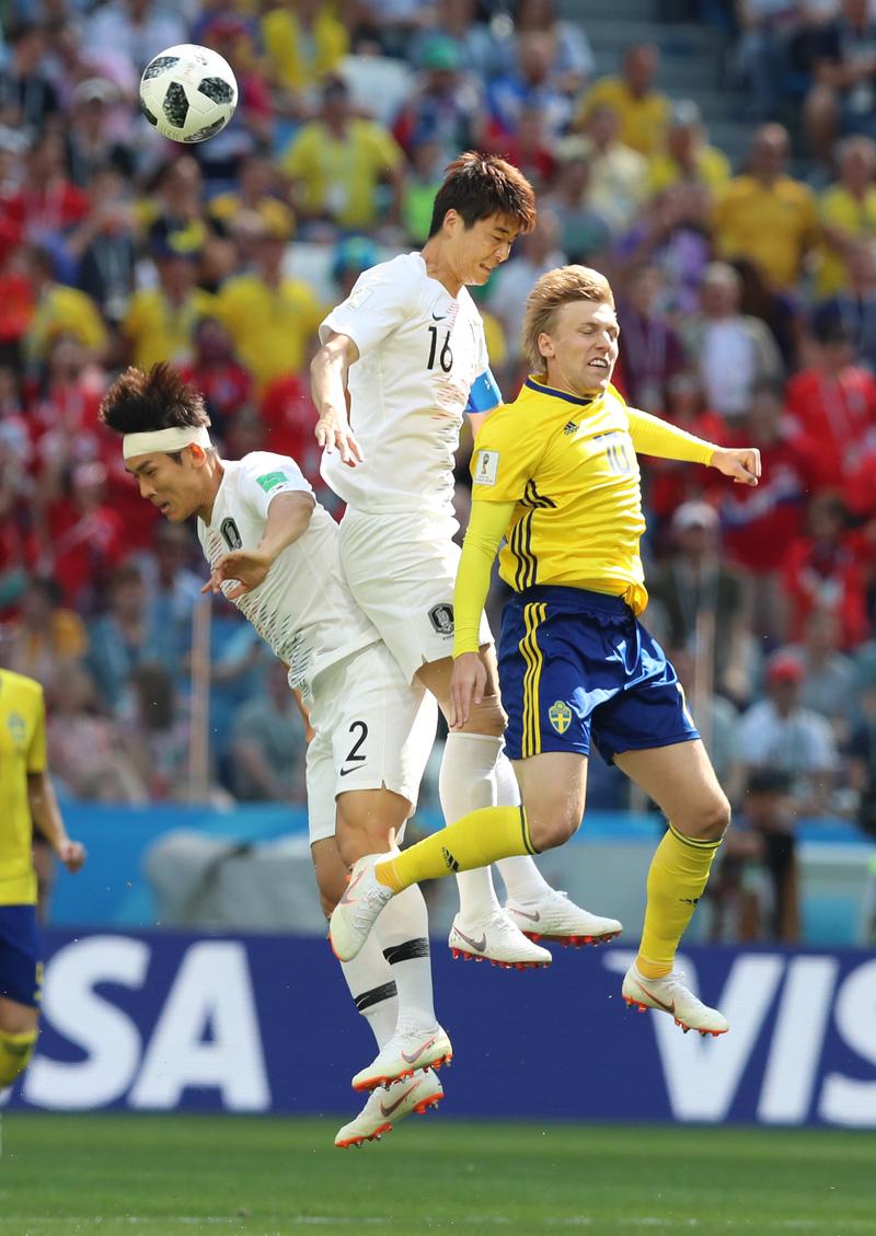 瑞典vs韩国的相关图片